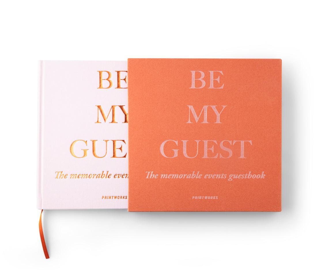 Printworks - Be my Guest - A Coffee Table Guestbook | Rust&Pink - Codeso Living