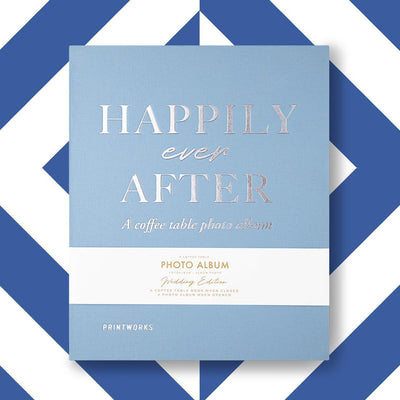 Printworks - Happily Ever After - A Coffee Table Photo Album | Blau - Codeso Living