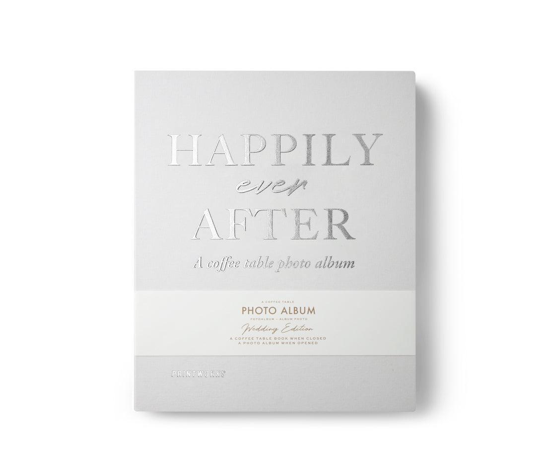 Printworks - Happily Ever After - A Coffee Table Photo Album | Ivory - Codeso Living