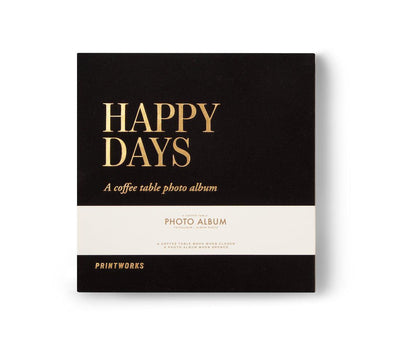 Printworks - Happy Days - A Coffee Table Photo Album | Schwarz - Codeso Living