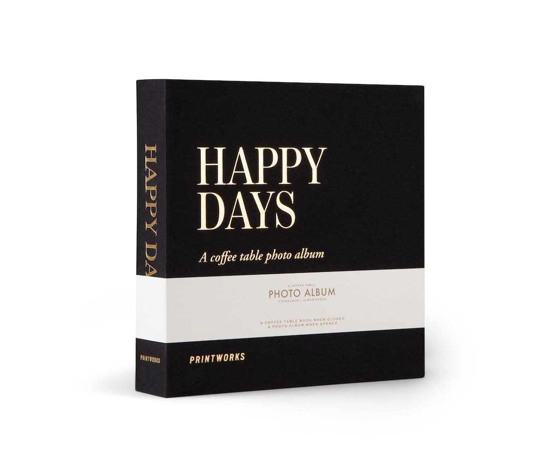 Printworks - Happy Days - A Coffee Table Photo Album | Schwarz - Codeso Living
