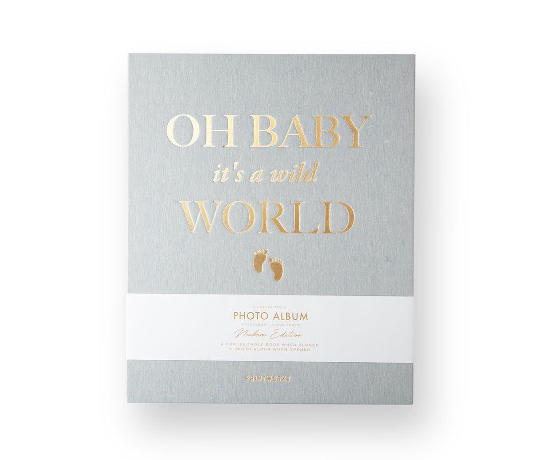 Printworks - Oh Baby it´s a wild World - A Coffee Table Photo Album | Mint - Codeso Living