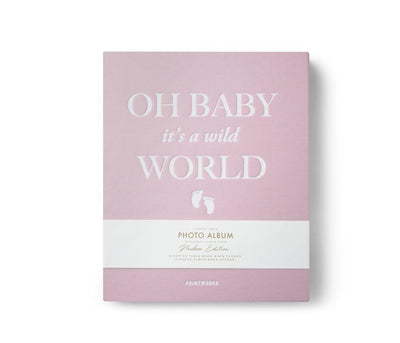 Printworks - Oh Baby it´s a wild World - A Coffee Table Photo Album | Rosa - Codeso Living