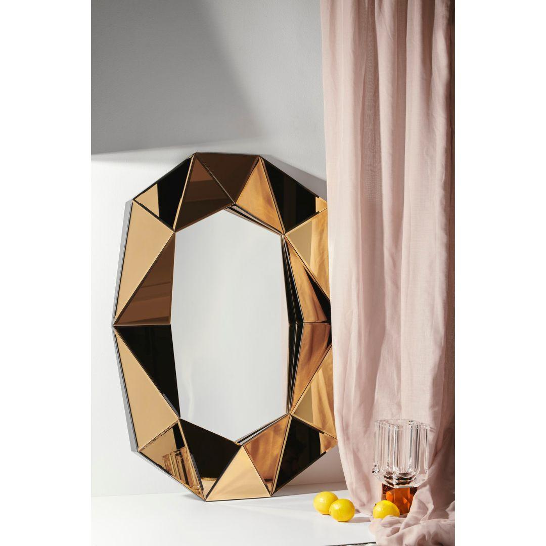 Reflections Copenhagen Designer Spiegel Diamond Large | Bronze Codeso Living