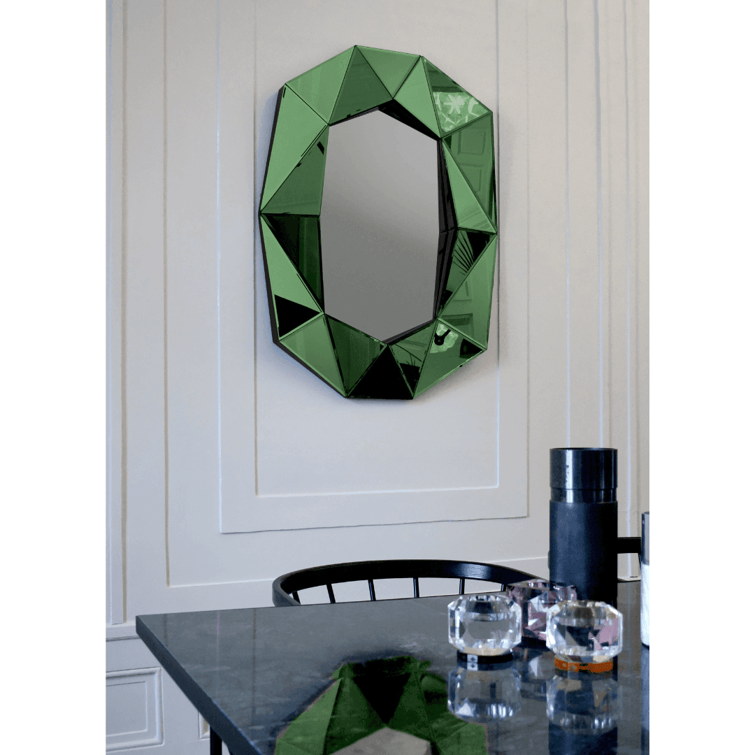 Reflections Copenhagen Spiegel Diamond Large | Emerald