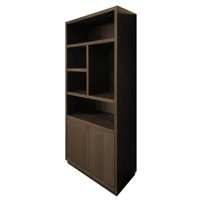 Richmond Interiors 2-türiger Bücherschrank Oakura | braun