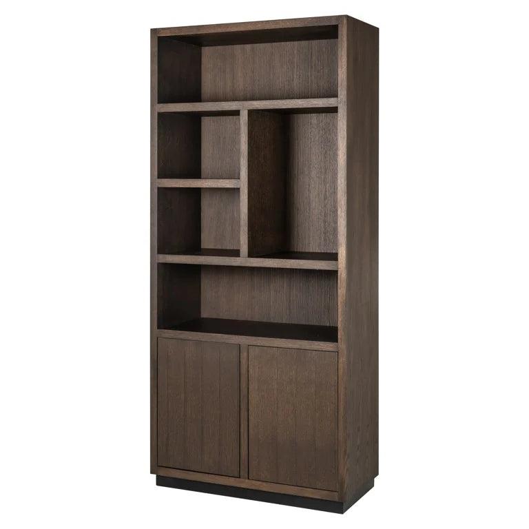 Richmond Interiors 2-türiger Bücherschrank Oakura | braun