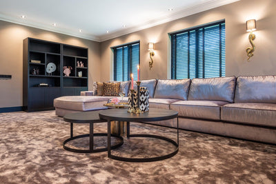 Richmond Interiors 2-türiger Bücherschrank Oakura | schwarz
