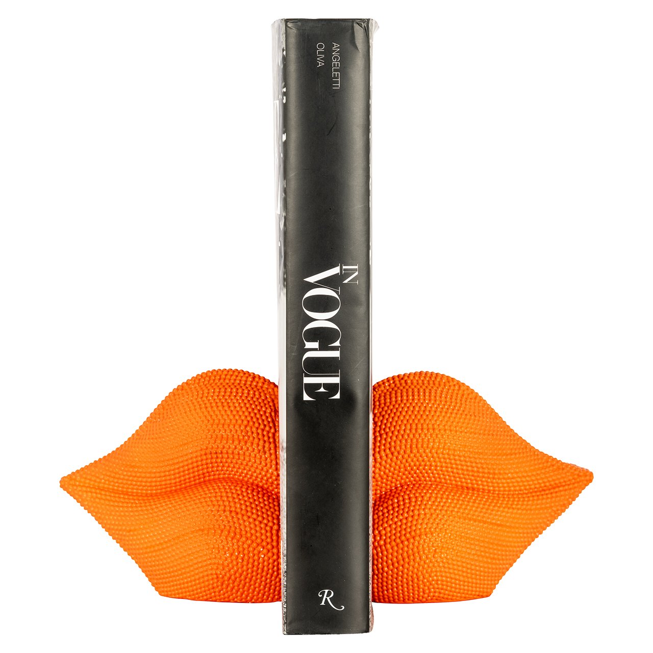 Richmond Interiors 2er Set Buchstützen Kiss | Orange