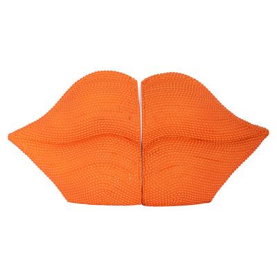 Richmond Interiors 2er Set Buchstützen Kiss | Orange