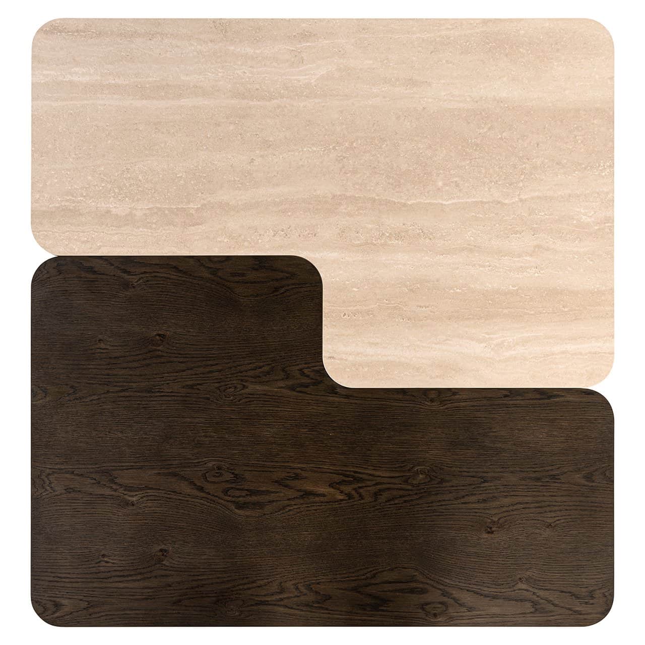 Richmond Interiors 2er Set Couchtisch Nando