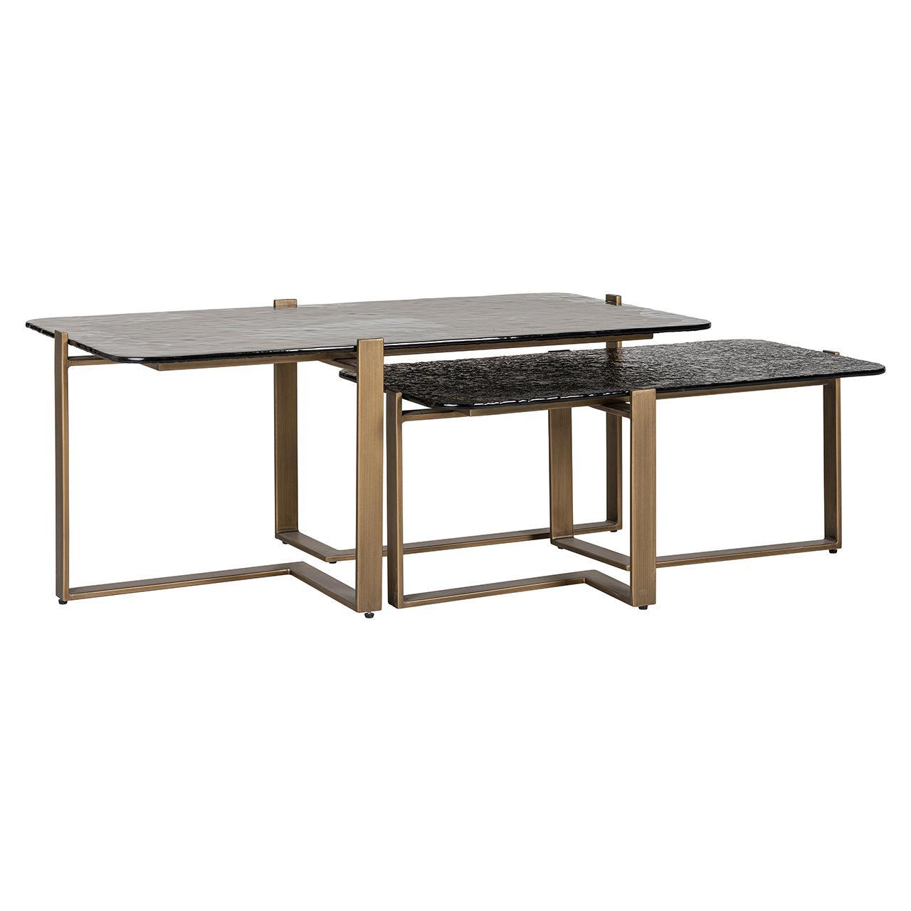 Richmond Interiors 2er Set Couchtisch Sterling
