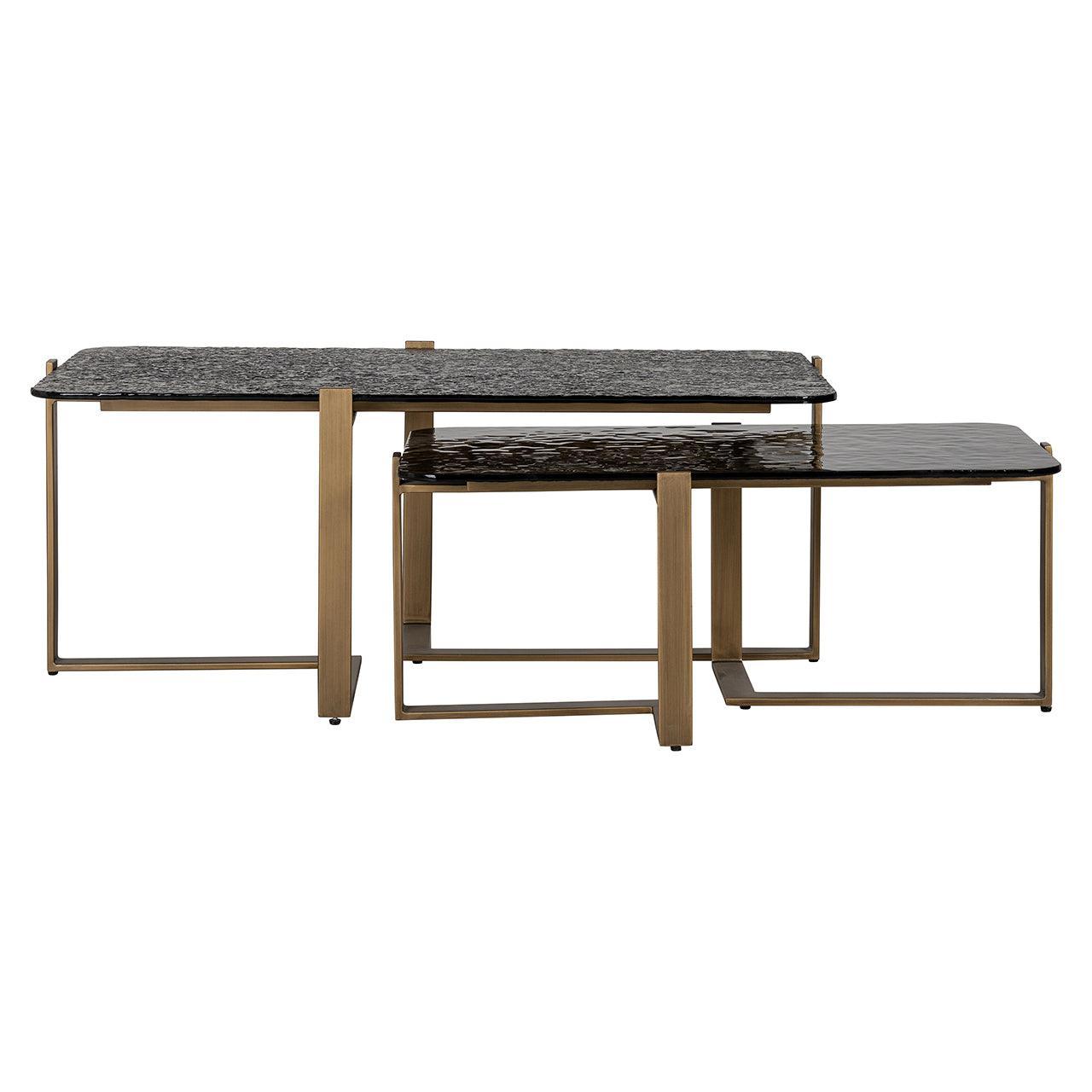 Richmond Interiors 2er Set Couchtisch Sterling