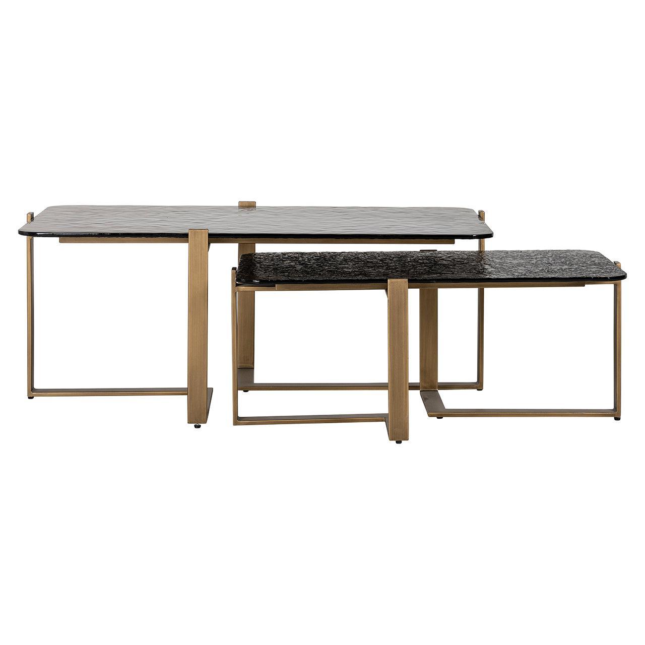 Richmond Interiors 2er Set Couchtisch Sterling