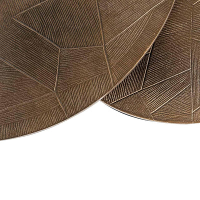 Richmond Interiors 2er Set Couchtisch Tulum | ø 80 cm