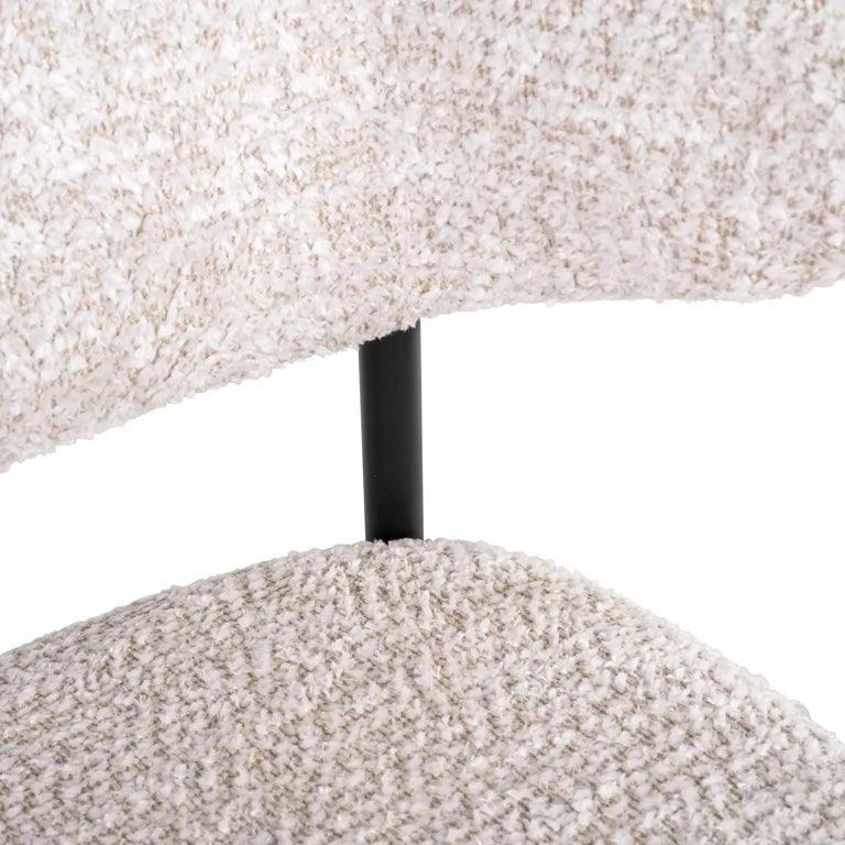 Richmond Interiors 2er Set Esszimmerstuhl Bea | Cream
