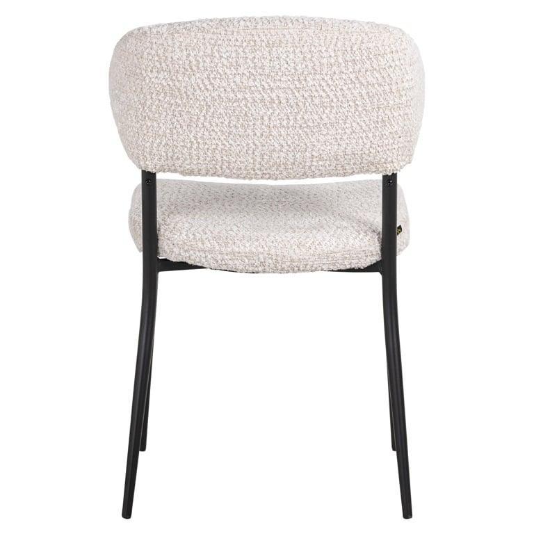 Richmond Interiors 2er Set Esszimmerstuhl Bea | Cream