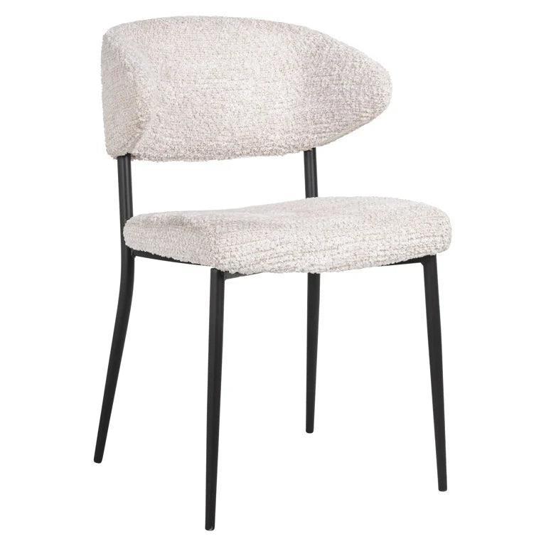 Richmond Interiors 2er Set Esszimmerstuhl Bea | Cream