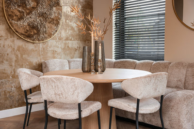 Richmond Interiors 2er Set Esszimmerstuhl Bea | Nature