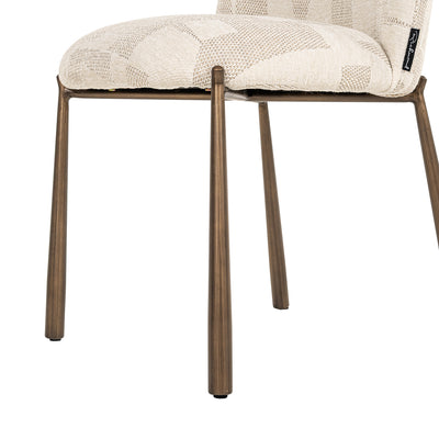 Richmond Interiors 2er Set Esszimmerstuhl Lana | beige