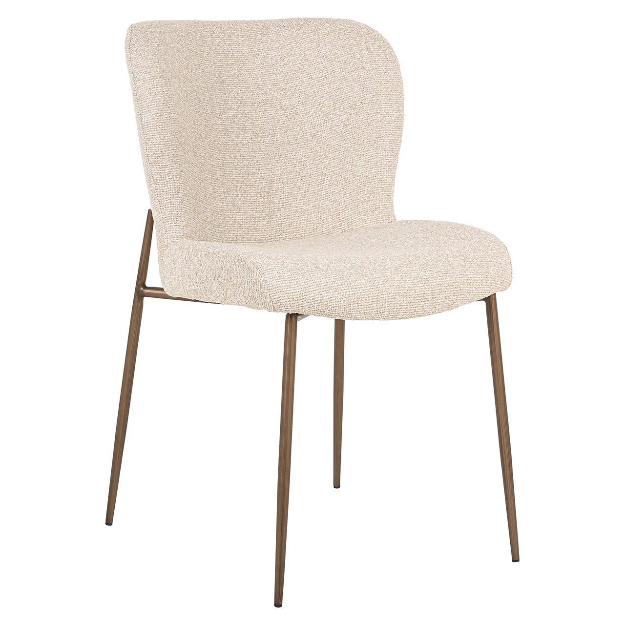 Richmond Interiors 2er Set Esszimmerstuhl Odarby | biscotti