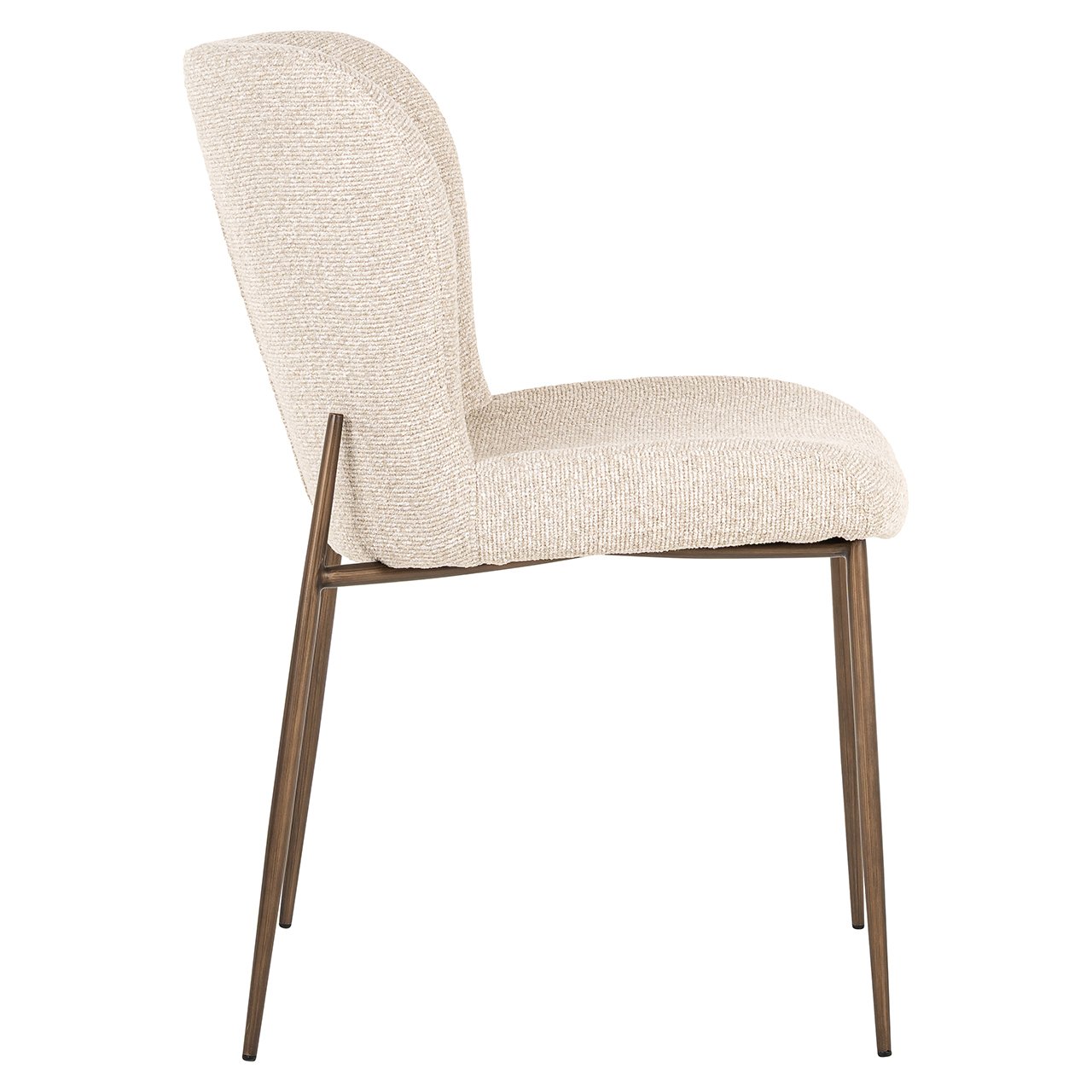 Richmond Interiors 2er Set Esszimmerstuhl Odarby | biscotti