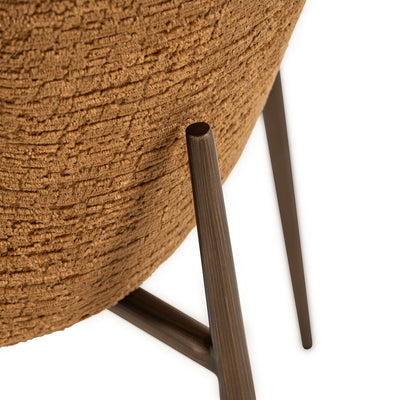 Richmond Interiors 2er Set Esszimmerstuhl Odarby | cognac