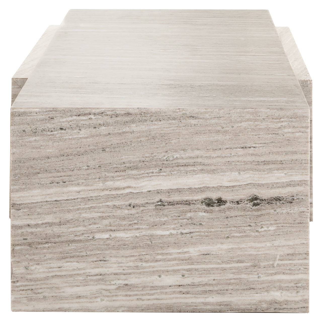 Richmond Interiors 2er Set Marmor-Couchtisch Novaz | Sand