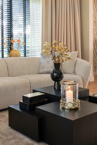 Richmond Interiors 3-Sitzer Sofa Armand | Cremé