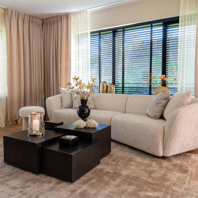 Richmond Interiors 3-Sitzer Sofa Armand | Cremé