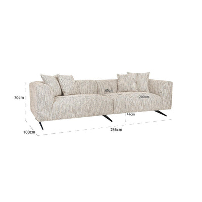 Richmond Interiors 3-Sitzer Sofa Hoxton | Nature