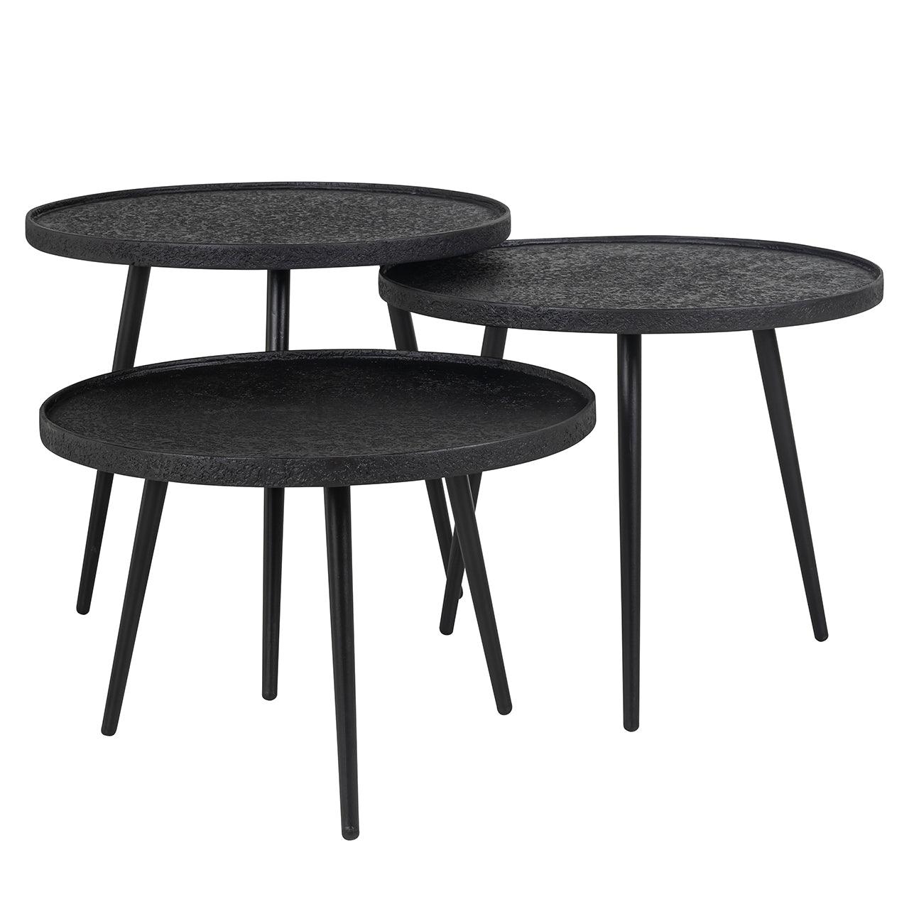 Richmond Interiors 3er Set Couchtisch Oxford