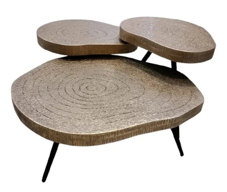 Richmond Interiors 3er Set Couchtisch Symba