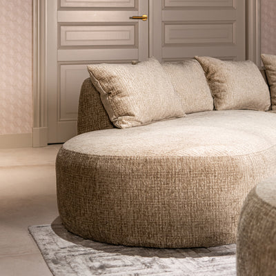 Richmond Interiors 4-Sitzer Ecksofa Cassie | desert