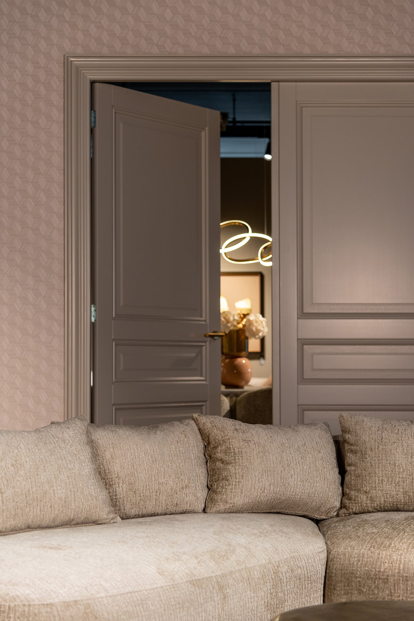 Richmond Interiors 4-Sitzer Ecksofa Cassie | desert