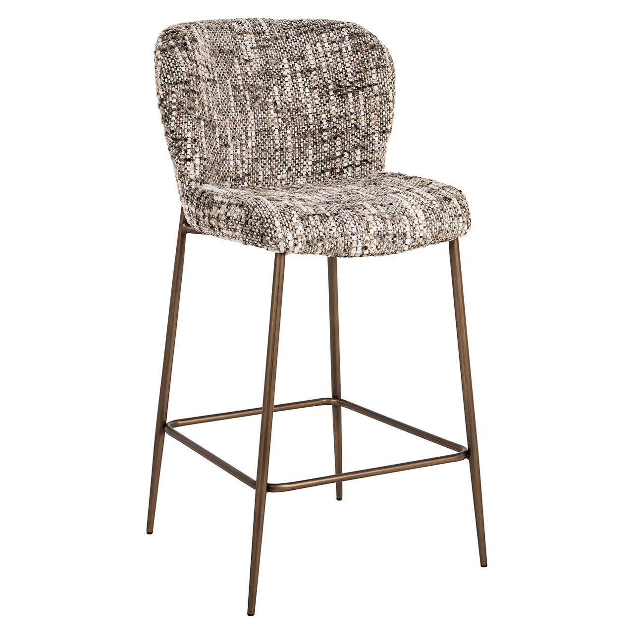 Richmond Interiors Barhocker Counterstuhl Odarby | greige
