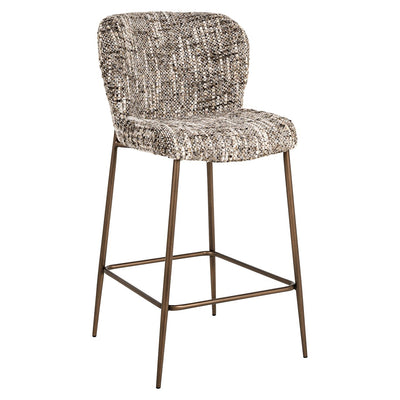 Richmond Interiors Barhocker Counterstuhl Odarby | greige