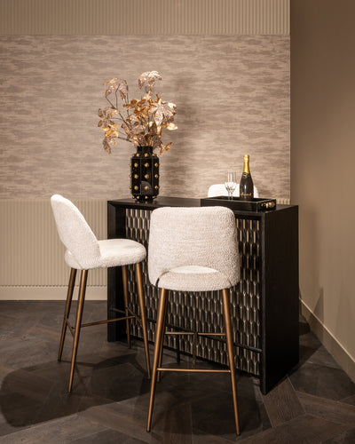 Richmond Interiors Barhocker Delphine | cream