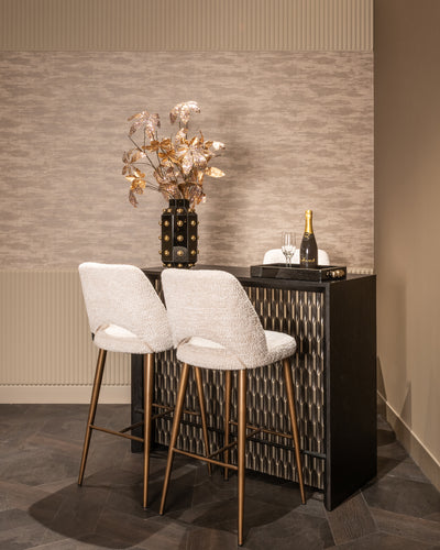 Richmond Interiors Barhocker Delphine | cream