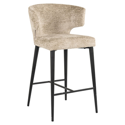 Richmond Interiors Chenille Barhocker Counterstuhl Taylor | Desert