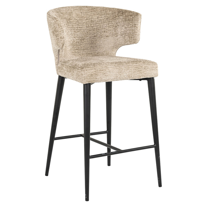 Richmond Interiors Chenille Barhocker Counterstuhl Taylor | Desert