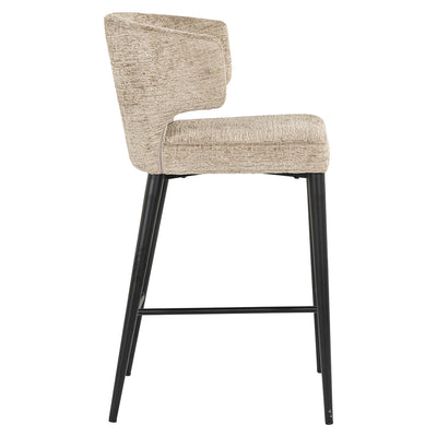 Richmond Interiors Chenille Barhocker Counterstuhl Taylor | Desert
