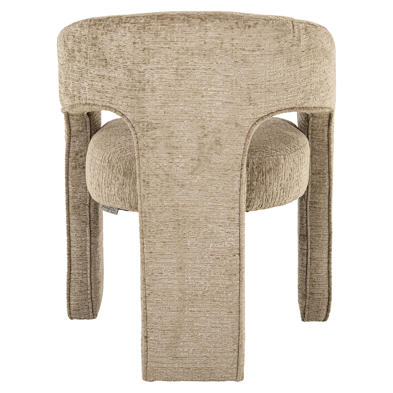 Richmond Interiors Chenille Esszimmerstuhl Belle | Desert