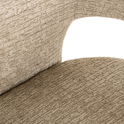 Richmond Interiors Chenille Esszimmerstuhl Belle | Desert