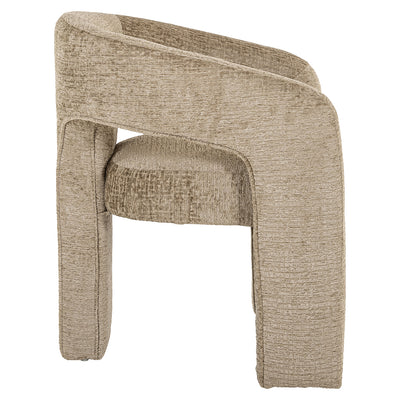 Richmond Interiors Chenille Esszimmerstuhl Belle | Desert