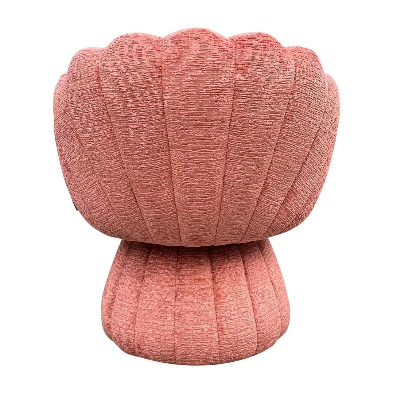 Richmond Interiors Chenille-Esszimmerstuhl Blossom | blush
