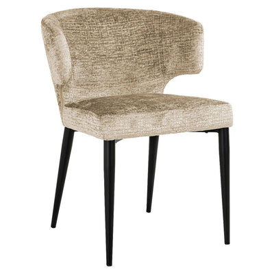 Richmond Interiors Chenille Esszimmerstuhl Taylor | Desert