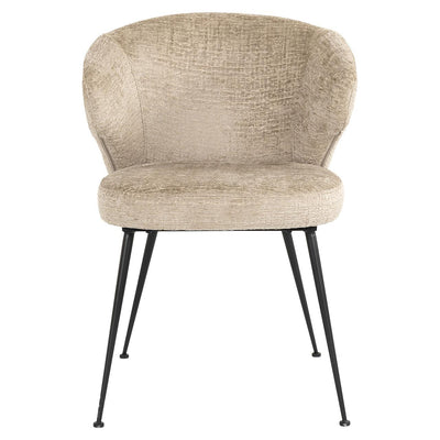 Richmond Interiors Chenille Esszimmerstuhl Xandra | Desert