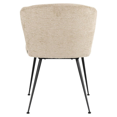 Richmond Interiors Chenille Esszimmerstuhl Xandra | Desert