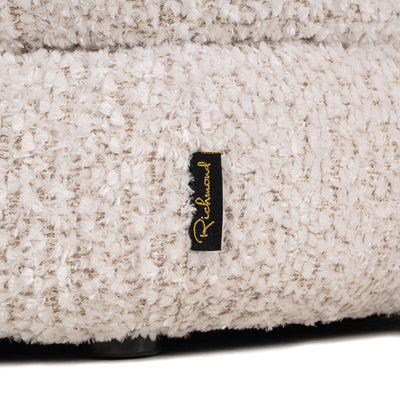 Richmond Interiors Chenille-Hocker Adele | cremé